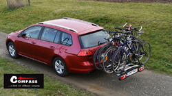 Nosič kol na tažné zařízení DOLPHIN TÜV - 4 kola 