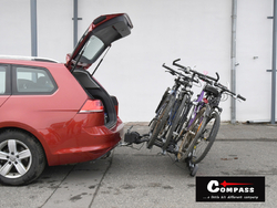 Nosič kol na tažné zařízení DOLPHIN TÜV - 4 kola 