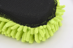 Mikrovláknová mycí houba se sítěnou