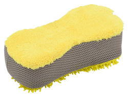 Mikrovláknová mycí houba se sítěnou