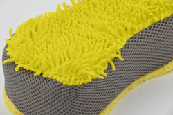 Mikrovláknová mycí houba se sítěnou