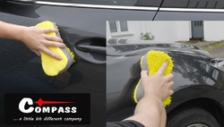 Mikrovláknová mycí houba se sítěnou