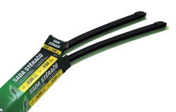 Stěrače  Fábia II,ROOMSTER 530/530mm GREEN FLAT 