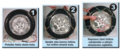 Sněhové řetězy - Compass 250 Sněhové řetězy - Compass 250
